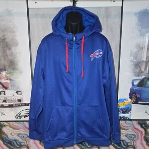 3XL Buffalo Bills On-Field Full-Zip Hoodie